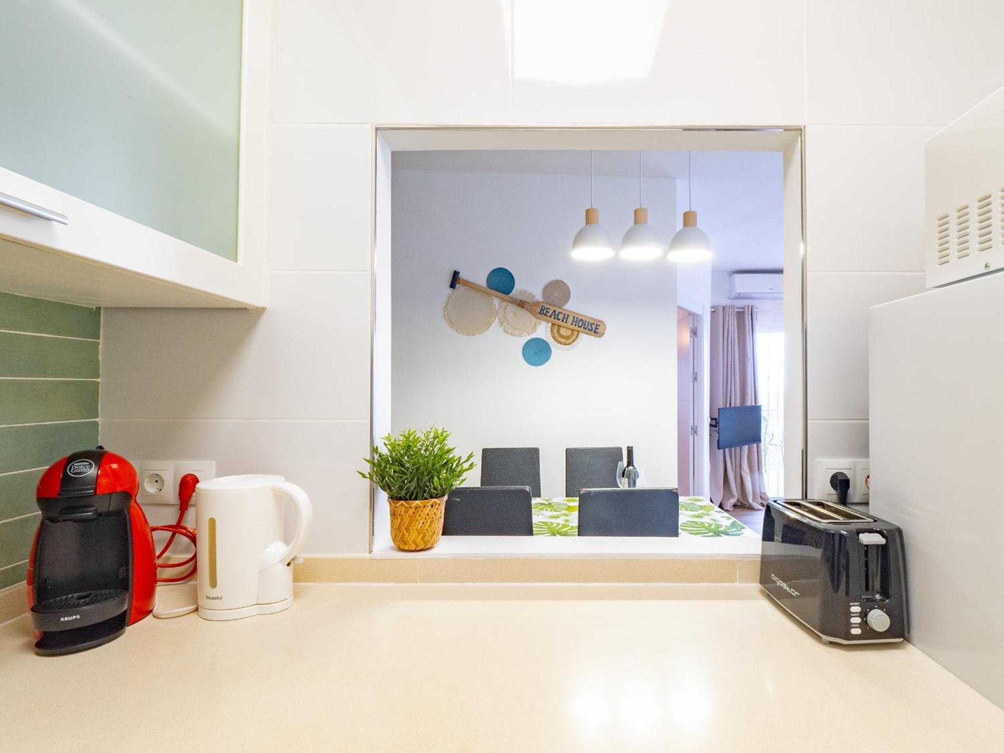 Apartment On Beach Mijas Sitio de Calahonda 外观 照片